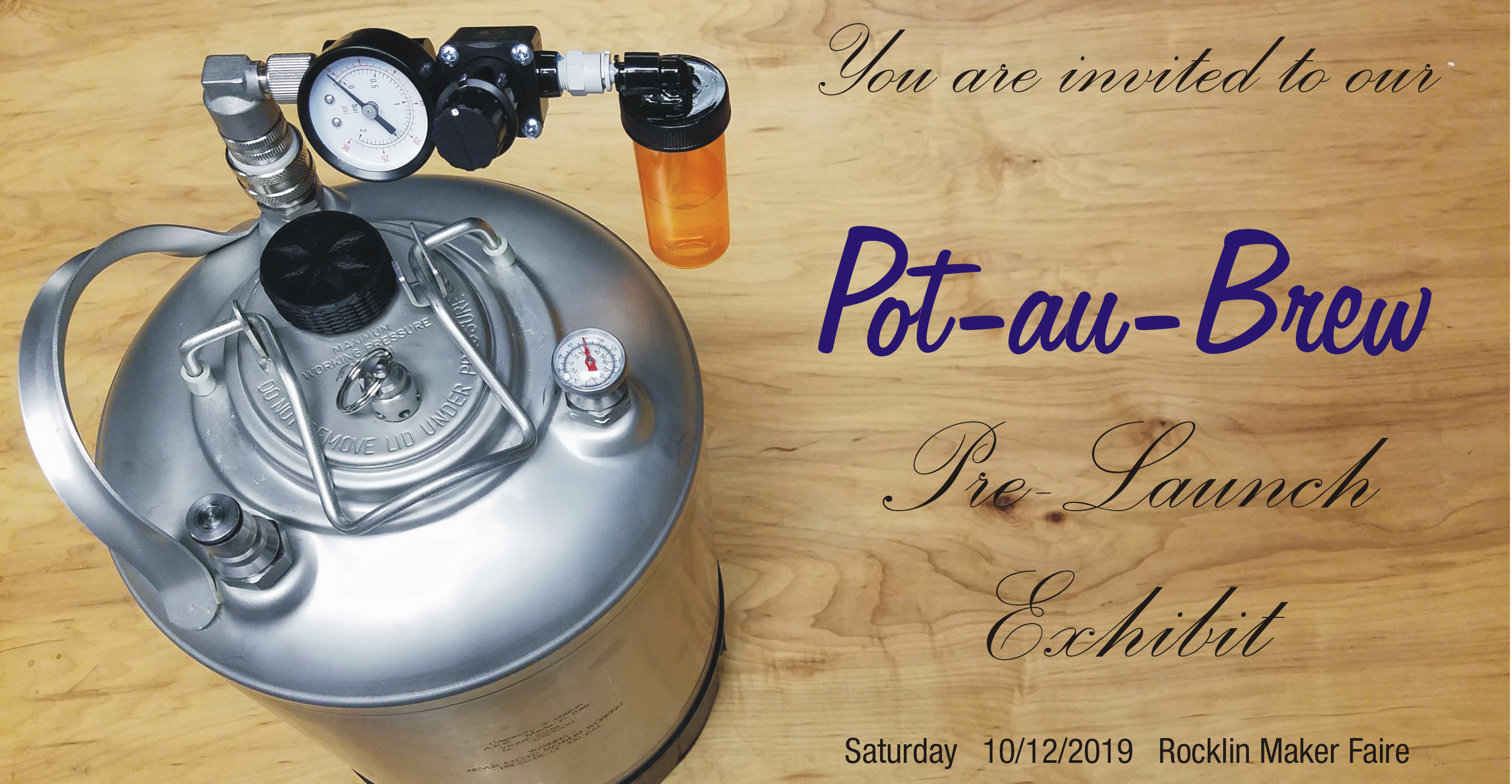 Pot-au-Brew - easy, fun, affordable, eco-friendly way to brew beer, grain-to-glass in 5 days project image